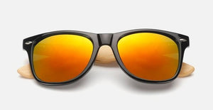 Retro Bamboo Mens Sunglasses