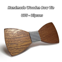 The 'Mahoosive' Wooden Bow Tie