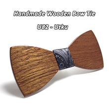 The 'Mahoosive' Wooden Bow Tie