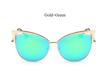 **NEW STOCK** 2017 Fashion Cat Eye Rose Gold Mirror Sunglasses