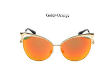 **NEW STOCK** 2017 Fashion Cat Eye Rose Gold Mirror Sunglasses