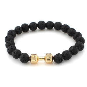 **NEW ARRIVAL** The 'Live Life' Dumb Bell Fitness Bracelet