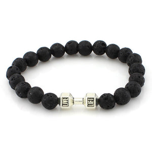 **NEW ARRIVAL** The 'Live Life' Dumb Bell Fitness Bracelet