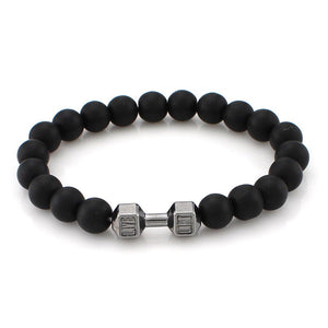 **NEW ARRIVAL** The 'Live Life' Dumb Bell Fitness Bracelet