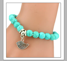 Boho Vintage Turquoises Charms Bracelet FREE