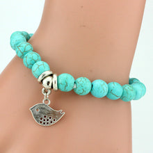 Boho Vintage Turquoises Charms Bracelet FREE