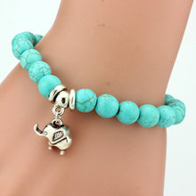 Boho Vintage Turquoises Charms Bracelet FREE