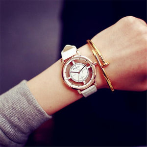 Watch Neutral Fashion Personality Simple Fashion Unique Hollow Watch  Luxury Unique Stylish Double Hollow Elegant Casual  Wristw