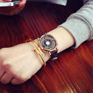 Watch Neutral Fashion Personality Simple Fashion Unique Hollow Watch  Luxury Unique Stylish Double Hollow Elegant Casual  Wristw