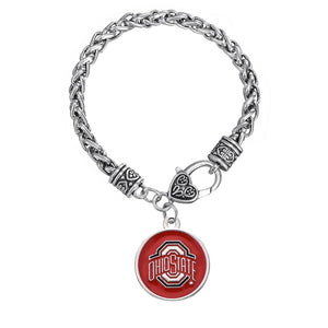 ***HOT HOT HOT*** Ohio State Buckeyes Charm Bracelet