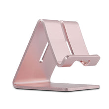 Universal Aluminum Metal Mobile Phone Tablet Desk Holder Stand for iPhone 7 / 7 Plus 6s 6 5s 5 Cellphone for Kindle Ebook