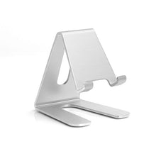 Universal Aluminum Metal Mobile Phone Tablet Desk Holder Stand for iPhone 7 / 7 Plus 6s 6 5s 5 Cellphone for Kindle Ebook