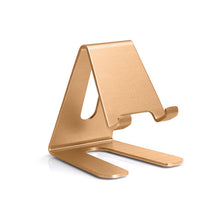 Universal Aluminum Metal Mobile Phone Tablet Desk Holder Stand for iPhone 7 / 7 Plus 6s 6 5s 5 Cellphone for Kindle Ebook