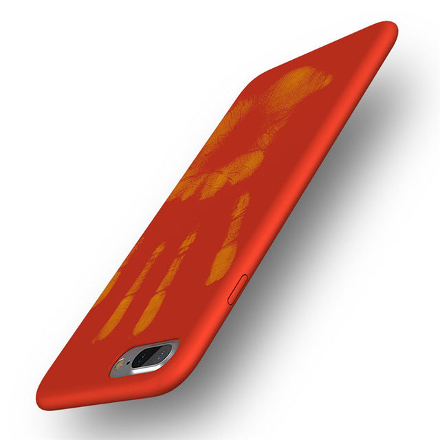 Hot Selling Cool Thermal Sensor Soft Case For iPhone 5 5s SE