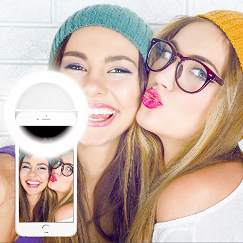 **HOT HOT HOT** Rechargeable LED Selfie Phone Ring Flash Light