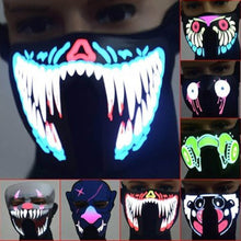 Animated LED Mask - Syncs to the beat and tones of the music