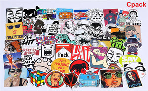 Random Mixed 50 pcs Decal Stickers