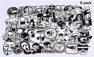 Random Mixed 50 pcs Decal Stickers